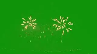 Fireworks Green Screen Animation Effect Chromakey Overlay Футаж Фейерверк 18 Эффект хромакей