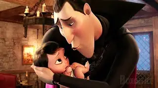 Papá y la bebé Mavis | Hotel Transylvania | Clip en Español