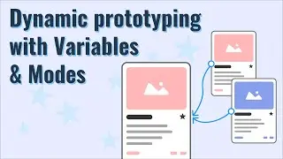 Figma tutorial: Dynamic prototyping with Variables & Modes