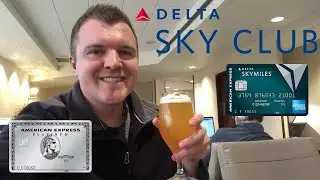 Delta Sky Club Lounge Tour - Milwaukee Airport