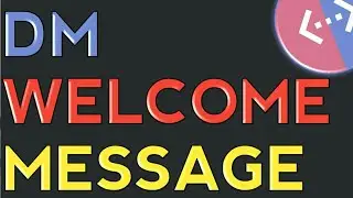 DM Welcome Message Command For Bot In DBD | Discord Bot Designer | DBD AND MORE