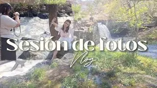 Vlog: Getting ready for a PHOTOSHOOT 🧚‍♀️🌱✨️ | themed photoshoot
