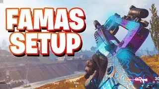 the FAMAS LOADOUT IN WARZONE (Modern Warfare Warzone Best FR 5.56 Class Setup)