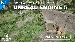 Post Apocalyptic City - Unreal Engine 5 - 14/4/2023