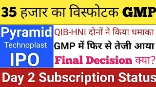 Pyramid Technoplast IPO | Pyramid Technoplast IPO Subscription GMP | Upcoming IPO August 2023 | IPO