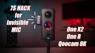 Invisible Microphone Setup | Simple Solution for 360 Vlogging | My setup