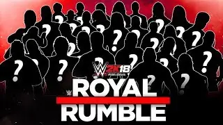 WWE 2K18 30 Man Royal Rumble Match | PS4 Gameplay