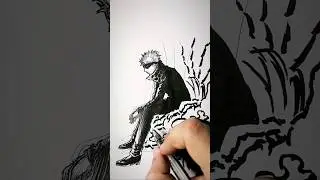 StickMan Speed drawing | Anime Famous Line 😳 