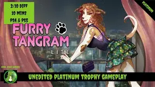 Furry Tangram Lite - Full Unedited Platinum Trophy Gameplay (PS4/PS5)