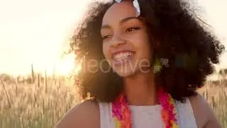 Sensuous Young Woman Licking a Striped Candy - (people) Stock Footage | Mega Pack +40 items