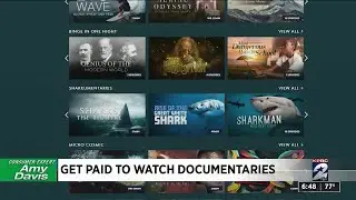 Get paid to watch documentaries