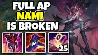 Challenger support shows you how BROKEN nami can be  - 14.17 League of legends - support commentary