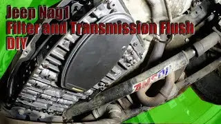 DIY Jeep JKU Nag1 Transmission flush and Filter Change