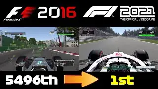 F1 Game TT Hotlaps 2016-2021: My Evolution