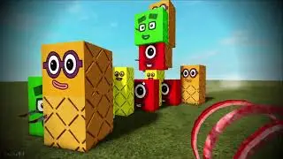 Numberblocks Turn Evil on Halloween! Numberblock Roblox
