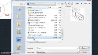 AutoCAD Fast Tutorials: How to insert a picture or image in your AutoCAD drawing file.