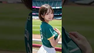 【AIグラビア】AI ART LOOKBOOK - baseball 【AI写真集】