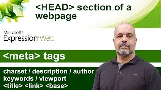 Expression Web Head section Meta tags - Cambridge ICT IGCSE 0417 Web Design