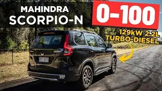 2023 Mahindra Scorpio review: 0-100 & engine sound