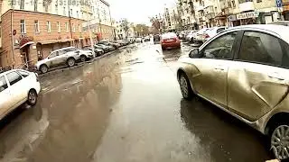 Велокурьер - невидимка.