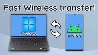 Transfer Files Between Android and PC Wirelessly | Easy Method