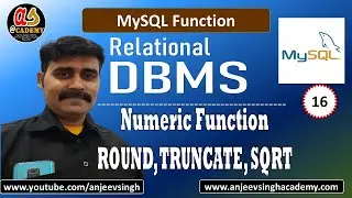 My SQL Tutorial | SQRT , ROUND, TRUNCATE | Numeric Function