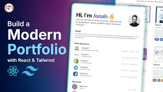 Build a Modern Portfolio Website with React & Tailwind