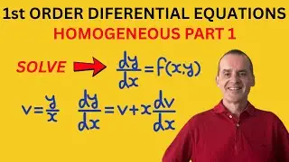 Introduction to Homogeneous Differential Equations