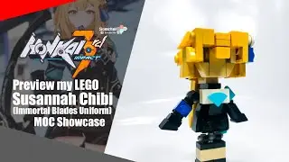 Preview my LEGO Susannah (Immortal Blades Uniform) from Honkai Impact 3rd | Somchai Ud