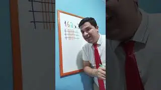 Multiplicação INCRÍVEL do Mr Bean da Matemática #shorts