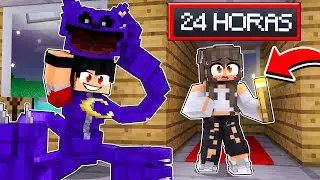 Me vesti de CATNAP e ASSUSTEI meus AMIGOS no Minecraft por 24 HORAS! ‹‹ P3DRU ››
