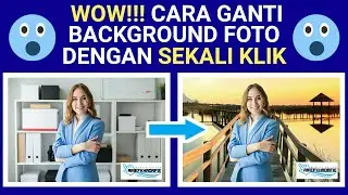 Cara Mengganti Background Foto Dengan Sekali Klik | Faceapp Tutorial