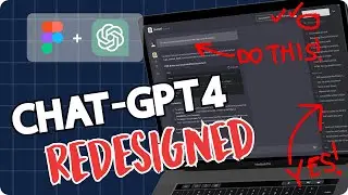 So I redesigned ChatGPT... | Speed UX/UI Design