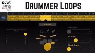 How to use Drummer loops GarageBand iOS (iPad, iPhone)