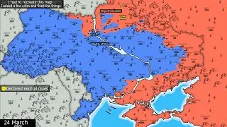 Russian invasion of Ukraine [24 March 2022]  -New map