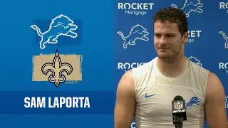 Sam LaPorta postgame media availability | 2023 Week 13: Lions vs. Saints