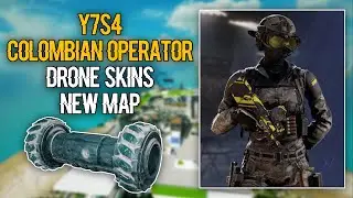 First Look AT Y7S4 - Name, Colombian Operator, Loadout, Drone Skins - New MAP & GADGET,New CARDS -R6