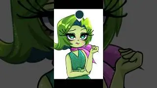 Color theory - Disgust Inside out 