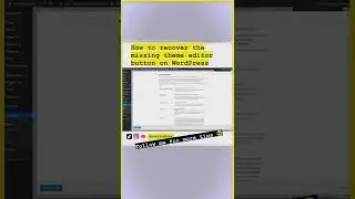 How to Restore Missing Theme Editor Button on Wordpress Website (iThemes Security Plugin Fix)