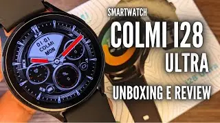 SMARTWATCH COLMI 128 ULTRA! UNBOXING E REVIEW - NA FAIXA DE R$200! VALE A PENA?  CHAT GPT - AMOLED!