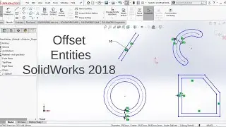 SolidWorks 2018 Tutorial For Beginners _ Offset Entities