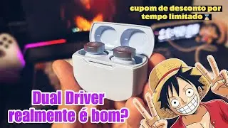 Fone Bluetooth Edifier W240TN - Dual Driver é o futuro!
