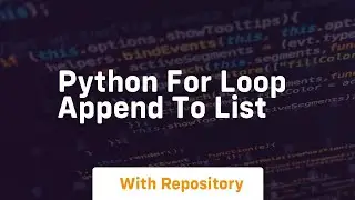 python for loop append to list