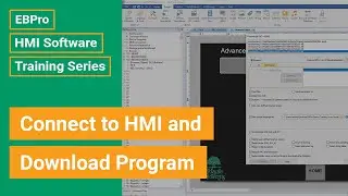 EBPro HMI Software Training: Connect to HMI and Download Program