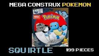 MEGA Construx Pokemon: Squirtle (199 Pieces)