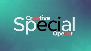 Creative Special Opener | After Effects Template
