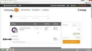 How to buy VPS Server  (  godaddy.com ) walkthrough