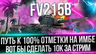 FV215B - ПУТЬ К 100% ОТМЕТКИ - ПРЕОДОЛЕНИЕ УРАВНИЛОВКИ