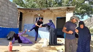 The hard life of a stepmother.  Hamid is determined to kick Zahra out of the house so