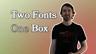 Adding Multiple Fonts to a Single Text Box in DaVinci Resolve